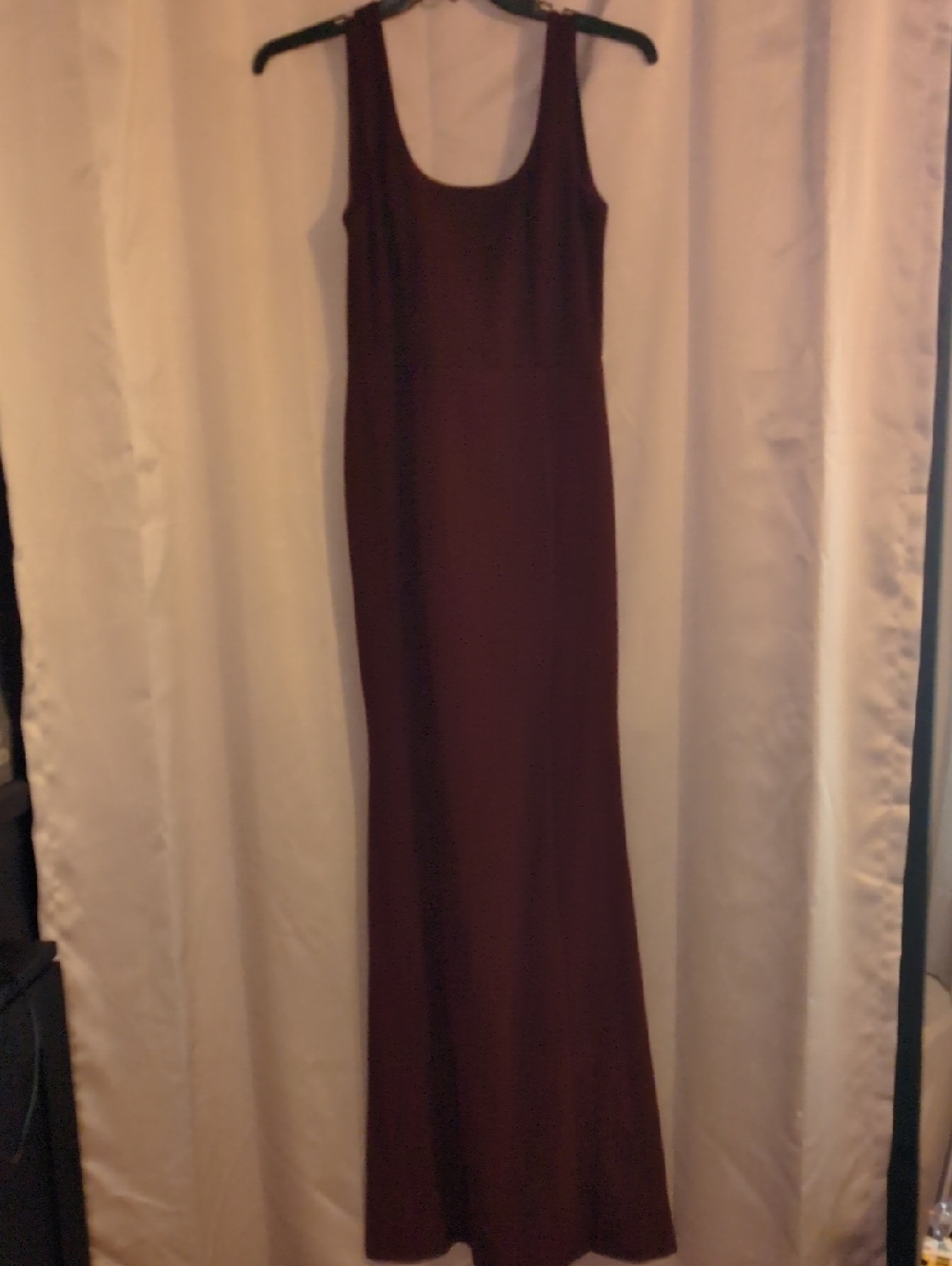 Windsor Sleeveless Maxi Dress in Burgundy